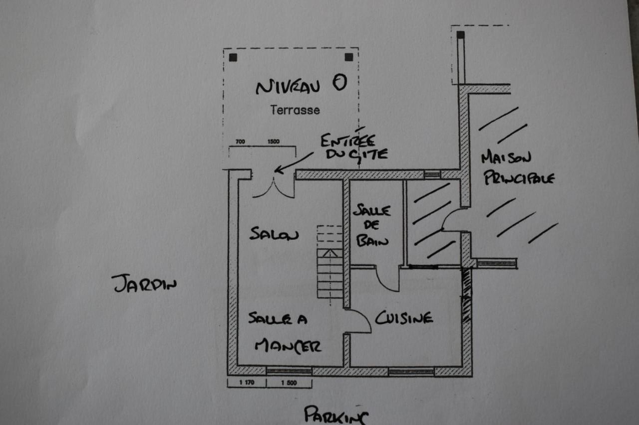 Villa Gite Les Justices Edon Exterior foto